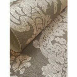 Damask Rose Gold Foil Metallic Wallpaper Textured Vinyl Retro Vintage Arthouse -ARTHOUSE SHOP 10217834 4