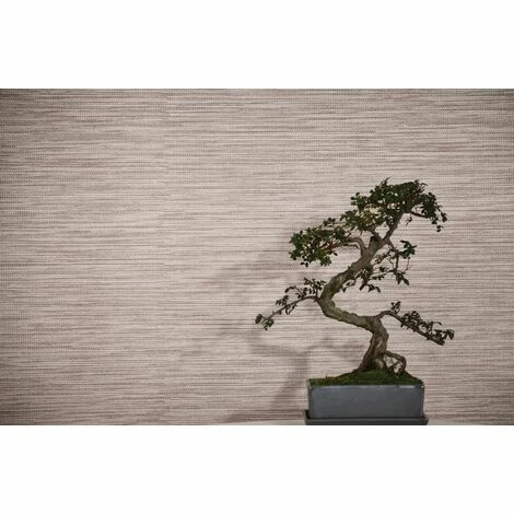 Metallic Foil Shimmer Rose Gold Vinyl Wallpaper Grass Cloth Paste Wall Arthouse 2 Metallic Foil Shimmer Rose Gold Vinyl Wallpaper Grass Cloth Paste Wall Arthouse - Image 2