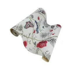 Paradise Garden Birds White Glitter Floral Wallpaper Shimmer Arthouse Blue Pink -ARTHOUSE SHOP 12380438 4