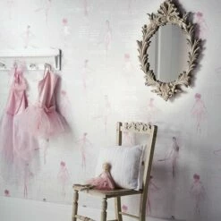 Pirouette Ballet Dancer Wallpaper Metallic Glitter Pink Typography Arthouse 5 Pirouette Ballet Dancer Wallpaper Metallic Glitter Pink Typography Arthouse -ARTHOUSE SHOP 12443904 3