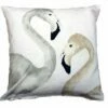 Arthouse Filled Cushion 45x45cm Flamingo Cream