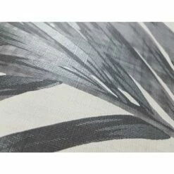 Banana Palm Leaf Wallpaper Charcoal Off White Grey Metallic Paste Wall Arthouse -ARTHOUSE SHOP 13979148 3