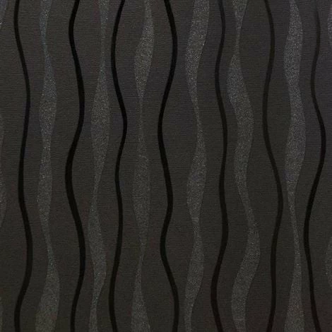 Arthouse Glitz Wavey Stripe Wallpaper Black Silver Glitter Shimmer Lines Vinyl Arthouse Glitz Wavey Stripe Wallpaper Black Silver Glitter Shimmer Lines Vinyl -ARTHOUSE SHOP 14931729 1