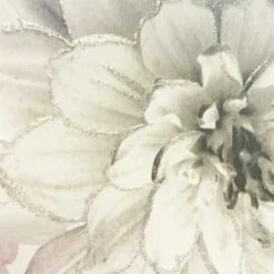 Arthouse Glitter Bloom Floral Wallpaper Silver Grey White Flowers Botanical -ARTHOUSE SHOP 14947343 3