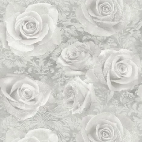 Silver Grey Floral Wallpaper Flowers Roses Reverie Heavyweight Arthouse Silver Grey Floral Wallpaper Flowers Roses Reverie Heavyweight Arthouse -ARTHOUSE SHOP 17619380 1