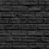 Arthouse Black Brick Wallpaper - 623007