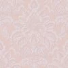 Glistening Blush Wallpaper Arthouse Damask Textured Glitter Pink Embossed