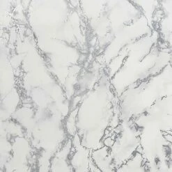 ARTHOUSE Carrara Marble Wallpaper White Grey Silver Glitter Shimmer Embossed Metallic