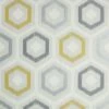 Ikat Geometric Wallpaper Arthouse Ochre Yellow Grey White Textured Vinyl Retro