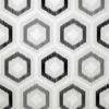 Ikat Geometric Wallpaper Arthouse Retro Grey Charcoal White Textured Vinyl
