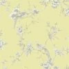 Arthouse Chinoise Yellow Wallpaper Floral Birds Heavyweight Wallpaper