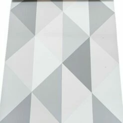 Arthouse Blush Pink White Geometric Vinyl Textured Wallpaper Paste The Wall -ARTHOUSE SHOP 29316701 3