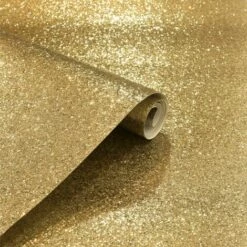 Arthouse Sequin Shimmer Gold Glitter High Shine Plain Textured Shiny Wallpaper 3 Arthouse Sequin Shimmer Gold Glitter High Shine Plain Textured Shiny Wallpaper -ARTHOUSE SHOP 29316733 4