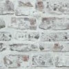 Arthouse White Washed Brick Effect ArtiStick Peel And Stick Wallpaper Vinyl