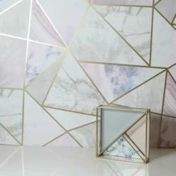 Arthouse Fragments ArtiStick Pink Mable Gold Peel And Stick Wallpaper Vinyl -ARTHOUSE SHOP 29523223 4