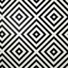 Geometric Diamond Wallpaper Arthouse Black White Chevron Stripe Modern