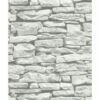 Arthouse VIP Moroccan Wall White Slate Stone Wallpaper 623009