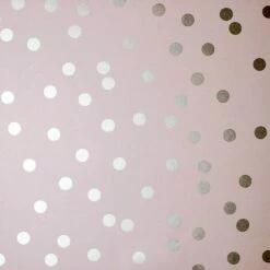 Arthouse Wallpaper Dotty Blush Rose Gold 685000 Full Roll, Pink