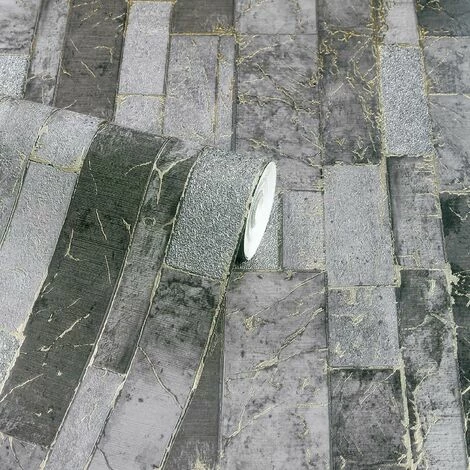 Kintsugi Slate Wallpaper Arthouse Black Gold Textured Heavyweight Vinyl Metallic Kintsugi Slate Wallpaper Arthouse Black Gold Textured Heavyweight Vinyl Metallic -ARTHOUSE SHOP 35001423 3