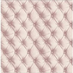 Headboard Wallpaper Cushioned Faux Leather Luxury Arthouse Silver/Blush -ARTHOUSE SHOP 3558196 4