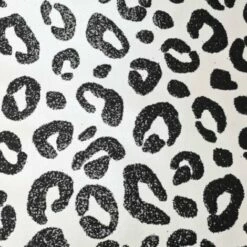 Sequin Leopard Wallpaper Arthouse Modern Black White Contemporary Animal