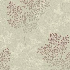 Parkland Stone Red Wallpaper Arthouse Textured Vinyl Grey Paste The Wall