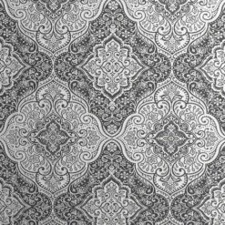 Medallion Wallpaper Arthouse Paste The Wall Textured Vinyl Silver Metallic