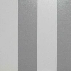 Glitter Striped Wallpaper Arthouse Textured Two Tone Silver Grey