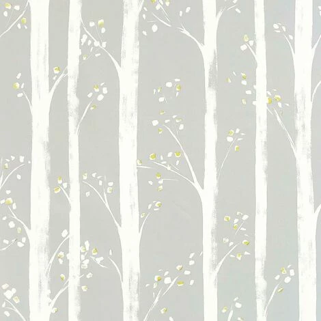 Pretty Trees Wallpaper Arthouse Grey White Yellow Floral Flower Pretty Trees Wallpaper Arthouse Grey White Yellow Floral Flower -ARTHOUSE SHOP 46848007 1