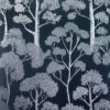 Arthouse Wallpaper Delamere Navy/Silver 909506 Full Roll
