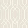 Arthouse Geometric Blush Pastel Pink White Diamond Geo Lattice Wallpaper 908208
