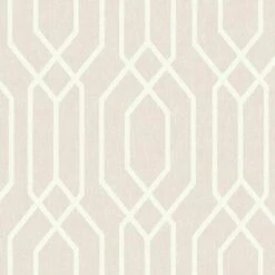 Arthouse Geometric Blush Pastel Pink White Diamond Geo Lattice Wallpaper 908208