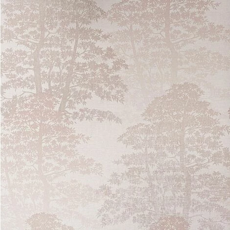 Arthouse Oasis Wood Blush Pink Metallic Trees Textured Wallpaper 296600 3 Arthouse Oasis Wood Blush Pink Metallic Trees Textured Wallpaper 296600 - Image 3