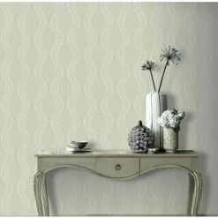 Arthouse Calico Spot Dots Neutral Metallic Embossed Textured Vinyl Wallpaper 3 Arthouse Calico Spot Dots Neutral Metallic Embossed Textured Vinyl Wallpaper -ARTHOUSE SHOP 61257835 4