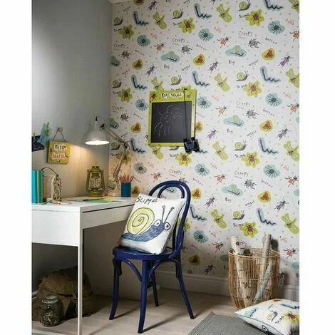 Arthouse Bug Lime Plum Cream Insect Kids Nature Boys Girls Nursery Wallpaper Arthouse Bug Lime Plum Cream Insect Kids Nature Boys Girls Nursery Wallpaper -ARTHOUSE SHOP 61257856 1
