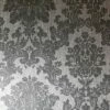 Foil Damask Silver Wallpaper Arthouse Classic Metallic Textured Vinyl Shiny
