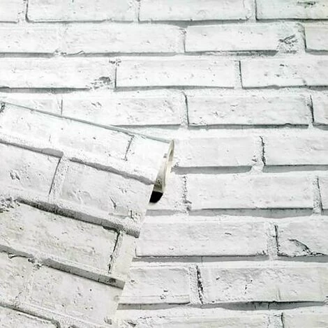 Arthouse White Grey Stone Brick Effect Urban Industrial Wipeable Wallpaper Arthouse White Grey Stone Brick Effect Urban Industrial Wipeable Wallpaper -ARTHOUSE SHOP 69538618 2