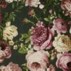 Arthouse Tapestry Floral Textured Wallpaper (10.1cm X 53cm) (Charcoal/Pink)