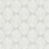 Arthouse Scandi Leaf Textured Wallpaper (32.8ft X 20.5in) (Grey/White)