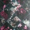 Arthouse Collage Floral Wallpaper (32.1ft X 21in) (Plum/Dark Teal)