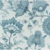Arthouse Krisha Paisley Wallpaper (10m X 53cm) (Teal/Grey)