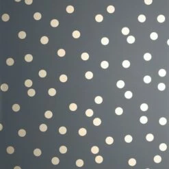Arthouse Dotty Polka Dot Wallpaper (One Size) (Charcoal/Rose Gold)