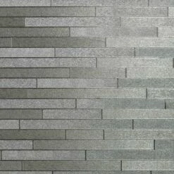 Arthouse Foil Slate Textured Wallpaper (10m X 53cm) (Silver)