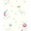 Arthouse Fairy Dust Glitter Wallpaper (10m X 53cm) (White)