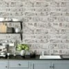 Arthouse Artistick White Washed Self Adhesive Wallpaper (6m X 53cm) (White)