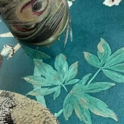 Arthouse Opulent Peacock Wallpaper (32.1ft X 21in) (Teal/Gold) -ARTHOUSE SHOP 70395110 5