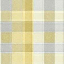 Arthouse Country Checked Wallpaper (10m X 53cm) (Ochre)