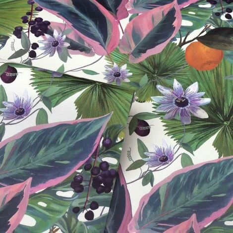 Arthouse Passion Flower Wallpaper (One Size) (Multicoloured) 3 Arthouse Passion Flower Wallpaper (One Size) (Multicoloured) - Image 3