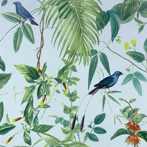 Arthouse Exotic Garden Wallpaper (One Size) (Blue/Green) Arthouse Exotic Garden Wallpaper (One Size) (Blue/Green) -ARTHOUSE SHOP 71382167 1