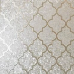 Arthouse Trellis Velvet Foil Textured Wallpaper (10m X 53cm) (Rose Gold)
